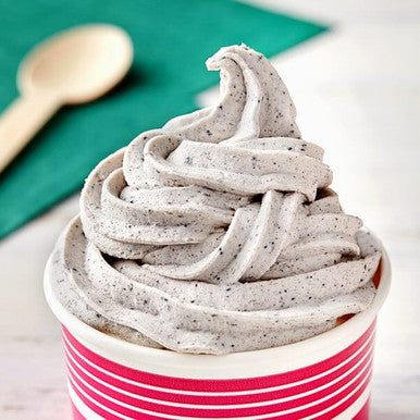 The Gelato Lab Cookies & Cream Soft Serve Mix 3 lb/1.36 kgs - 5/Case