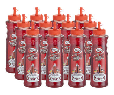 Master of Mixes 375 mL Old Fashioned Mix - Bold Blend of Dark Cherries (12/Case)