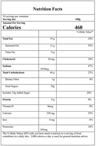 Bossen Plain Tiger Bubble Tea Powder Mix 2.2 lb. (1 kg) | Rich Brown Sugar(10/Case)