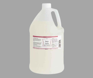 LorAnn Oils 1 Gallon Butter Vanilla Water-Based Bakery Emulsion