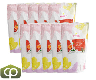 Bossen All-in-One Thai Tea Bubble Tea Powder Mix 2.2 lb. (1 kg) | Full-Bodied Black Tea(10/Case)