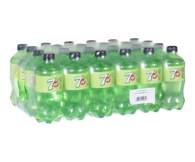 7up Soda Zero Sugar 591M /20 ounces  (24/Case) Refreshing with Natural Flavors