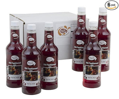 Master of Mixes 1 Liter Old Fashioned Mix - Perfect for Cocktails (12/Case)