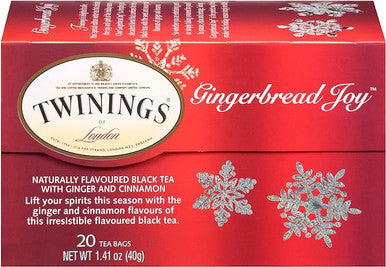 Twinings GingerbreadWarm and Spiced Joy Tea Bags - 20-Box(6/CASE)