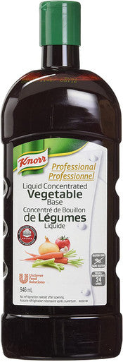 Knorr Vegetable Base, Liquid Concentrate, Gluten Free-946 ml- (4/Case)