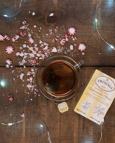 Twinings Peppermint Cheer Naturally Caffeine-Free Herbal Tea- 20/Box(6/CASE)