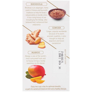 Twinings Boost Adaptogens, Mango Chili Chai Sweet & Spicy - 18/Box(6/CASE)