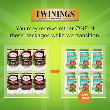 Twinings Probiotics English Breakfast Premium BlendTea - 18/Box(6/CASE)