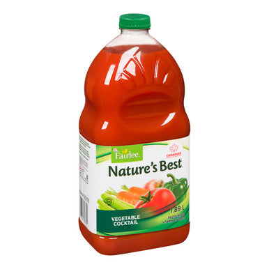 Nature's Best Vegetable Cocktail Juice, 100 Percent, Polyethylene | 1.89L/Unit, 6 Units/Case