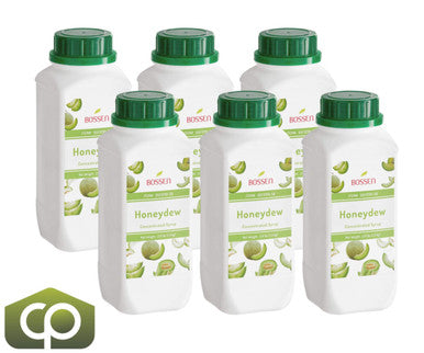 Bossen Honeydew Bubble Tea Concentrated Syrup - 30 fl. oz.(6/Case)