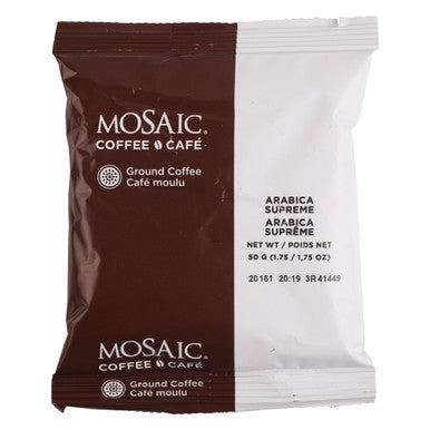 Mosaic 1.75oz Medium Supreme Arabica Coffee | 1.75Z/Unit, 64 Units/Case