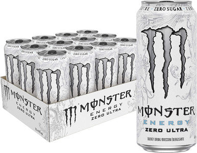 Monster Energy Zero Ultra  Drink 12 × 473 mL