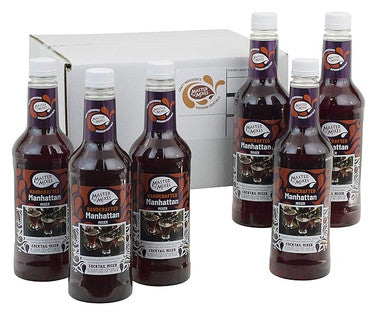 Master of Mixes 1 Liter Manhattan Martini Mix - Delicious Blend (12/Case)