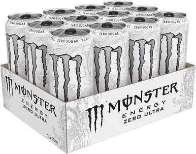 Monster Energy Zero Ultra  Drink 12 × 473 mL