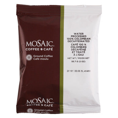 Mosaic 2oz Light Decaf Colombian Coffee, 100 Percent | 2Z/Unit, 96 Units/Case