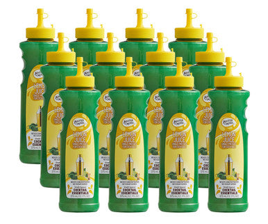 Master of Mixes 375 mL Single Pressed Lemon Juice - Preserves Fresh (12/Case)
