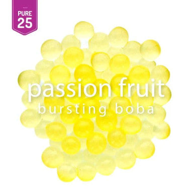 Bossen 7.26 lb. Pure25 Passion Fruit Bursting Boba Pearls