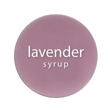 Bossen Lavender Bubble Tea Concentrated Syrup 64 fl. oz. (1.89 L) - Real Lavender Juice(6/Case)