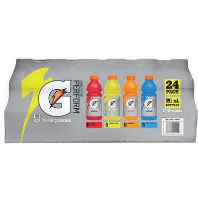 GATORADE 4 Flavour Sports Drink (Case) 24x591.0 ml
