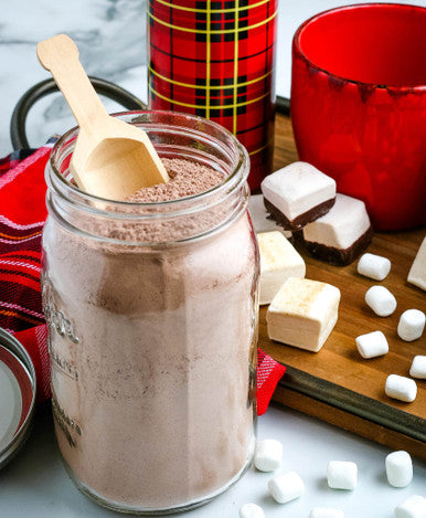 A Touch of Dutch 5 lb/2.26kg Bag of Premium Hot Chocolate Mix - 4/Case