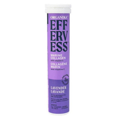 Organika Effervess Collagen - Lavender 8 Tubes x 14 Tabs