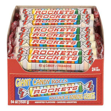 ROCKETS Giant Rockets Rolls (Case) 24x63.0 g