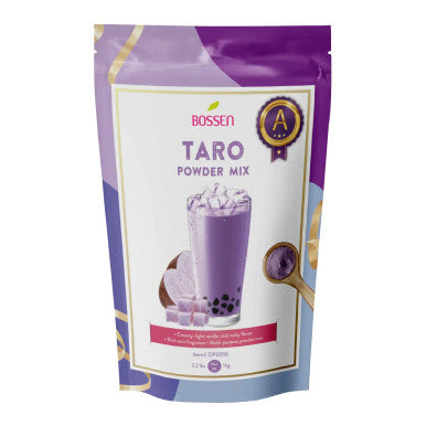 Bossen 2.2 lb/1kg Grade A Taro Bubble Tea Powder Mix | Creamy Vanilla Nutty Flavor(20/Case)