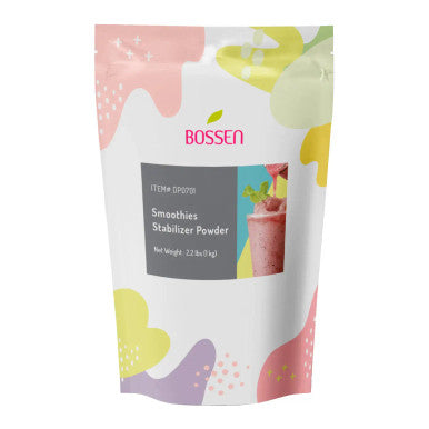 Bossen 2.2 lb. (1 kg) Smoothie Bubble Tea Stabilizer Base Powder Mix(10/Case)