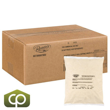 Renee's Gourmet Roasted Garlic Aioli Sauce | 1L/Unit, 4 Units/Case