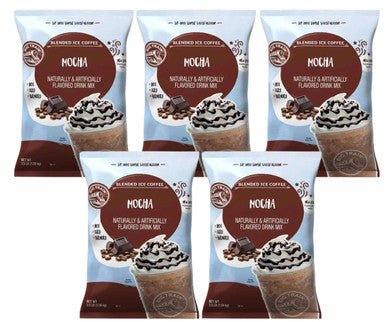 Big Train 3.5 lbs Mocha Blended Ice Coffee Mix (5/CASE)