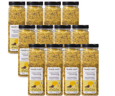 Trade East Lemon Pepper, Seasoning | 825G/Unit, 12 Units/Case