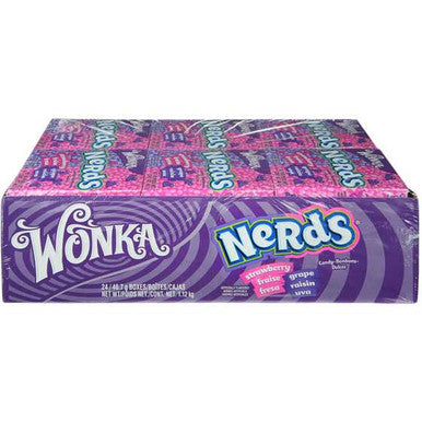 WONKA Nerds, Grape Strawberry (Case) 24x1.0 ea