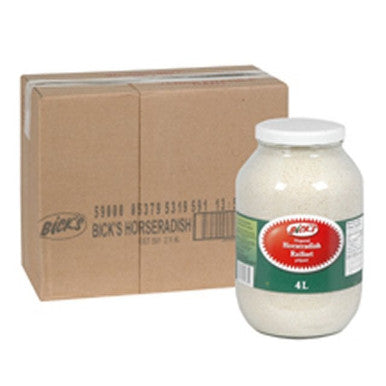 Bicks Pure Horseradish Sauce | 4L/Unit, 2 Units/Case