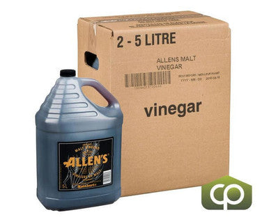 Allens Vinegar Malt 5L/1.32 Gallon (2/Case) - Canadian Made