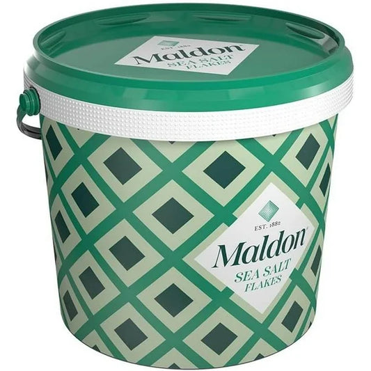 Maldon Sea Salt Flakes Tub Bulk 3.1 lbs