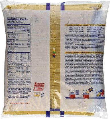 Barilla Spaghetti Pasta Bulk Food Service,  4.54 kg (2/Case)