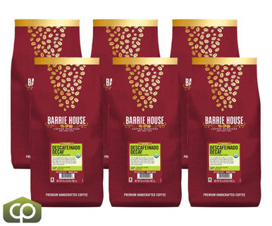 Barrie House 2 lb. - 6/Case Fair Trade Organic Descafeinado Decaf Whole Bean