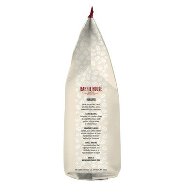 Barrie House 2 lb. - 6/Case French Vanilla Flavored Whole Bean Coffee