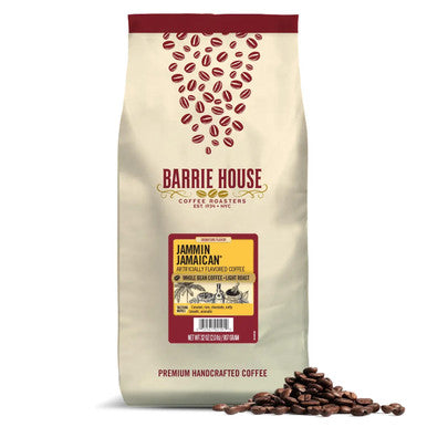Barrie House 2 lb. - 6/Case Jammin Jamaican Whole Bean Coffee