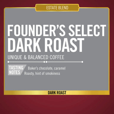 Barrie House 2.5 oz. - 24/Case Founder's Select Dark Roast Coffee Packet