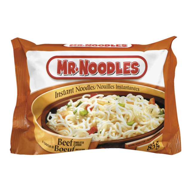 Mr Noodles Instant Noodles Beef & Chicken Variety Pack, 48 × 85 g