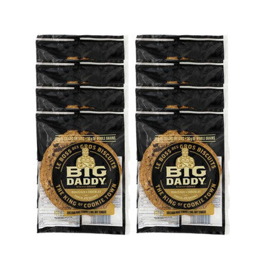 Big Daddy Chocolate Chunk Cookies - 8 Packs × 100g - Irresistible Gourmet Indulgence