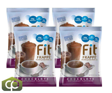 Big Train 3 lb. Fit Frappe Chocolate Delight Protein Drink Mix (4/Case)