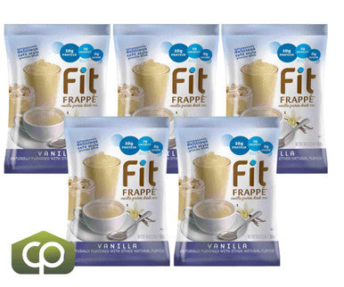 Big Train 3 lb. Fit Frappe Vanilla Nutritious Protein Drink Mix (5/Case)