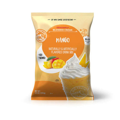 Big Train 3.5 lb. Dragonfly Mango Tropical Blended Creme Frappe Mix (5/Case)