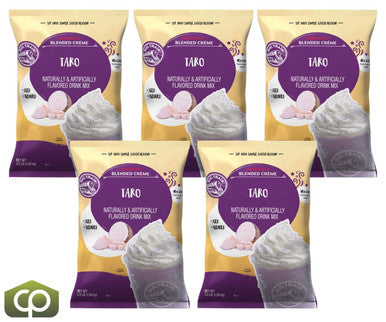 Big Train 3.5 lb. Dragonfly Taro Blended Creme Frappe Mix - Exotic (5/Case)