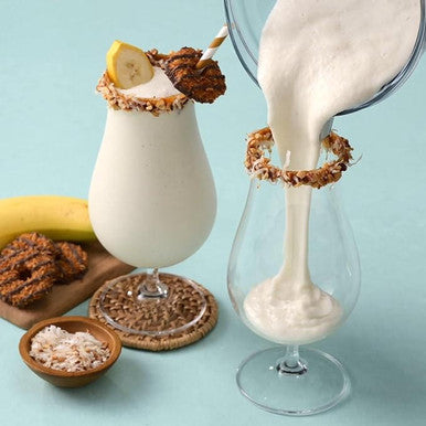 Big Train 3.5 lb. Dragonfly Tropical Coconut Blended Creme Frappe Mix (5/Case)