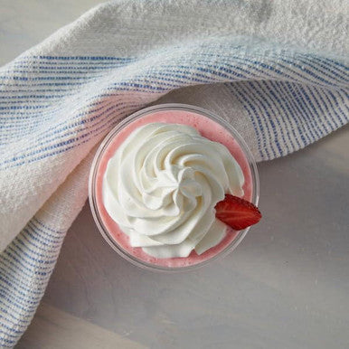 Big Train 3.5 lb. Perfect Strawberry Blended Creme Frappe Mix (5/Case)
