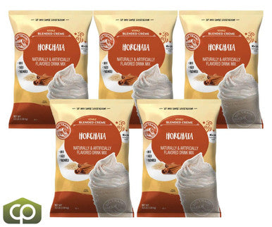 Big Train 3.5 lb. Vivaz Horchata Mexican Inspired Blended Creme Frappe Mix (5/Case)