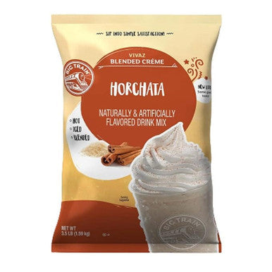 Big Train 3.5 lb. Vivaz Horchata Mexican Inspired Blended Creme Frappe Mix (5/Case)